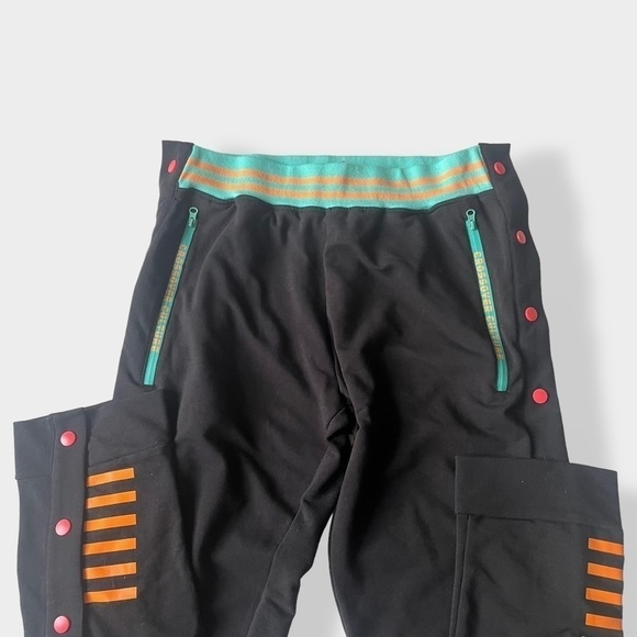 Crossover Culture Sweatpants Snap Side Button Joggers Large - Picture 3 of 11